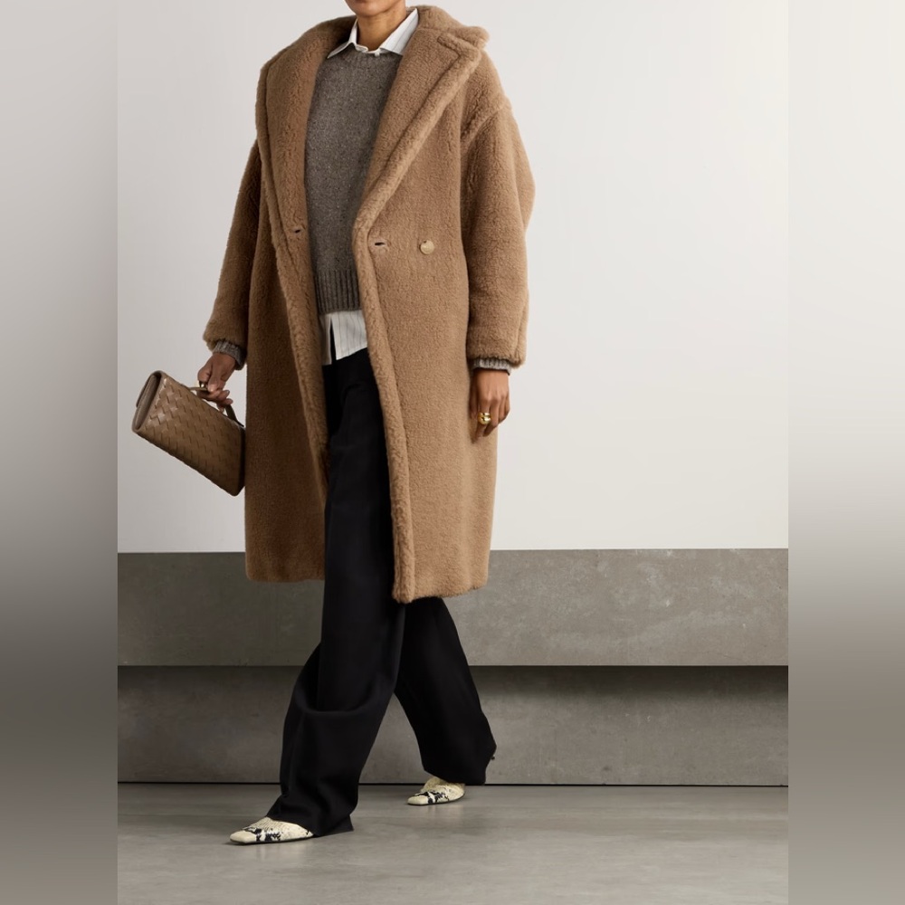 MaxMara camel Teddy Jacket - Picture 5 of 6